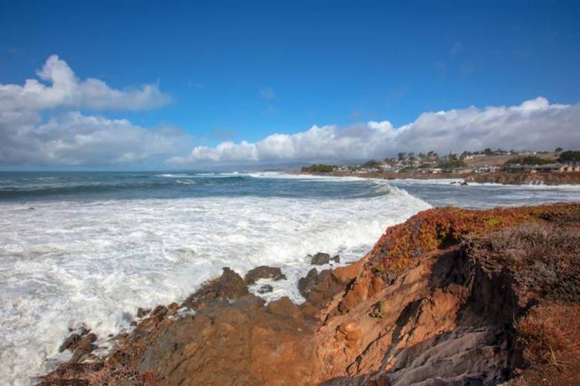 bluffs in Cambria California 