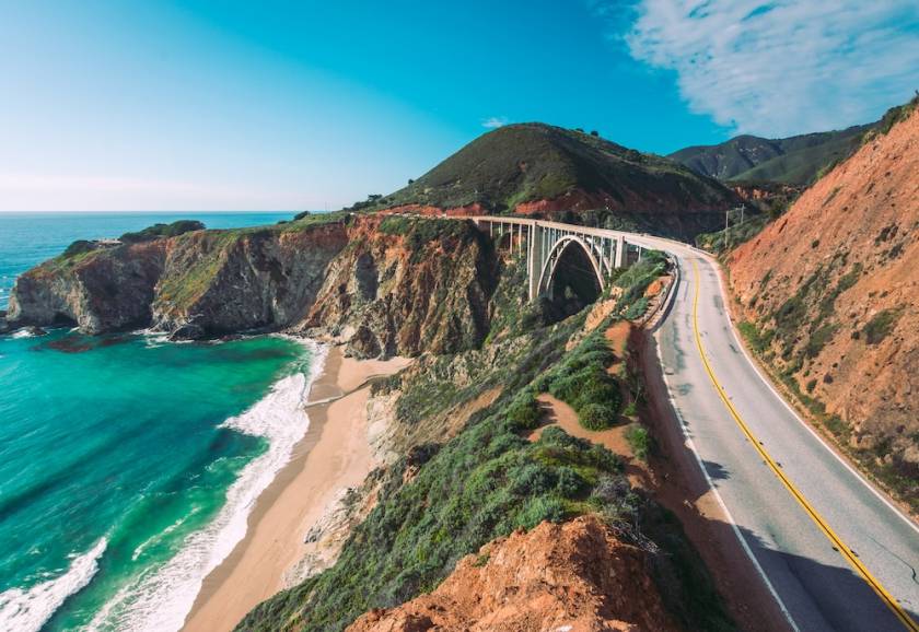scenic highway 1 in california central coast